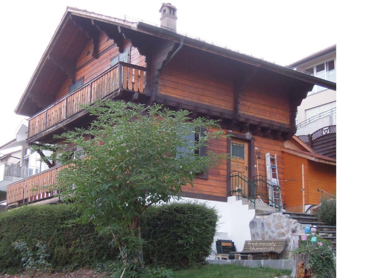 "Les Echalas" Appartement Independant Avec Cuisine En Lavaux Unesco Chexbres Exterior photo
